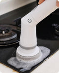 Electric Spin Scrubber – Long Handle Cleaning Brush