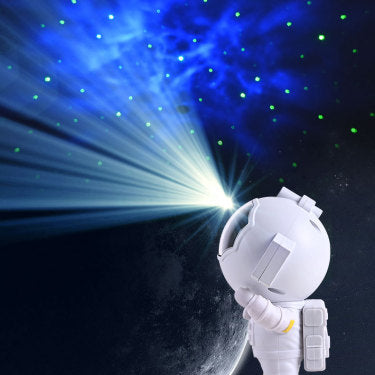 Galaxy Star Projector Astronaut Lamp